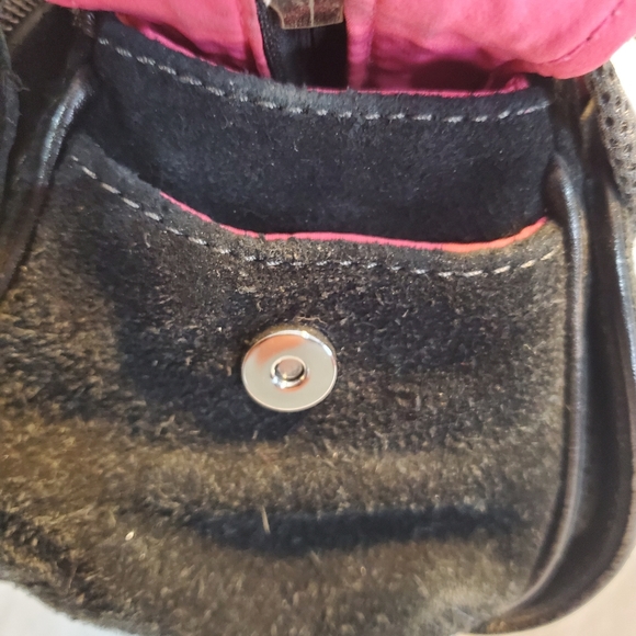 Cole Haan black suede handbag - Picture 10 of 10